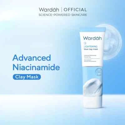 Wardah Lightening Blue Clay Mask 50 g - Image 1 of 4