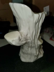 Belleek Ireland Tree Trunk Vase - Picture 1 of 8
