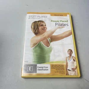 Stott Pilates Power Paced Pilates Dvd Exercise Vgc Free Postage - Picture 1 of 3