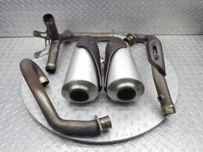 Juego de cabezales silenciadores tubo de escape Ducati Monster 696 2010 09-11 Foto 1 de 4