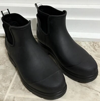 UGG Women's Droplet Rain Boot In Black Color (Size 10) - Image 1 of 4