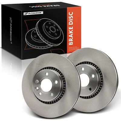 A-Premium 2x Disc Brake Rotors Front for Volvo S60 V60 XC70 Land Rover LR2 05-15 Foto 1 de 4