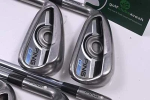 Left Hand Ping G Series Irons / 6-PW / White Dot / Regular Flex Ping AWT 2.0 - Picture 1 of 7