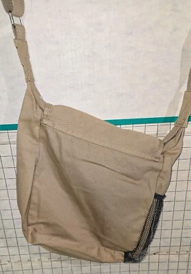 Bolso Bandolera Utilitario de Lona Caqui Federación Nacional de Vida Silvestre Foto 1 de 4