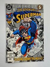 DC Comics - The Adventures of Superman #485 - 1991 - VF/NM Cond. - Blackout #5