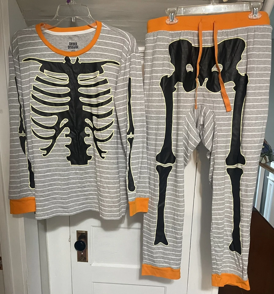 Pijama/Disfraz Under Disguise Unisex Esqueleto XL Halloween Foto 1 de 4