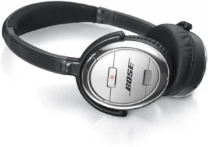Bose QuietComfort 3 QC3 Noise Cancelling On-ear Wired Headphones Headset Silver. - Picture 1 of 11