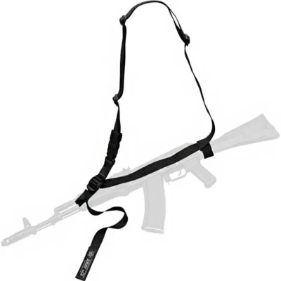 Gun belt DOLG m2 Three-point Black - Image 1 of 4