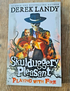 Skulduggery Pleasant: Playing With Fire - Derek Landy Paperback - Picture 1 of 2