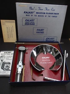 KALART MASTER FLASH UNIT AUTO SYNCHRONIZER UNIT SPEED FLASH NEW OLD STOCK IN BOX - Picture 1 of 2
