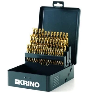 Juegos de brocas espirales HSS-TiN 41 uds. Ø 6-10 x 0,1 mm DIN 338 Juego Surtido - Imagen 1 de 4