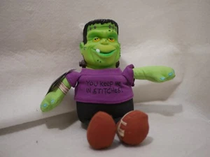 Forget Me Not 9" Frankenstein Monster Halloween Hanging Plush Decoration - Picture 1 of 8