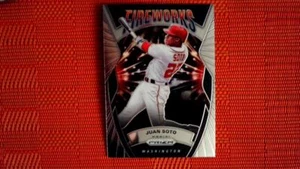 2020 Panini Prizm Baseball #8 Juan Soto - Washington Nationals (Fireworks Set) - Picture 1 of 2