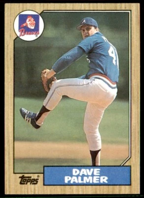 1987 Topps Dave Palmer Atlanta Braves #324 - Image 1 of 2