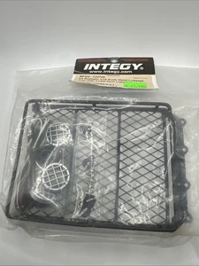 Bandeja de equipaje metálica Integy escala 1/10 con 4 LED ajustables Foco 130x99mm C23745 - Imagen 1 de 1