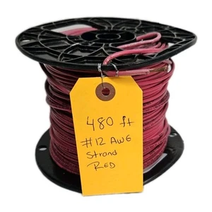 Southwire THHN Kupfer rot #12 AWG Litze 600 V 480 Fuß - Bild 1 von 4