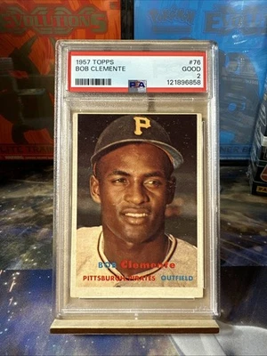 1957 Topps - Roberto Clemente #76 Called Bob on Card - Image 1 of 2