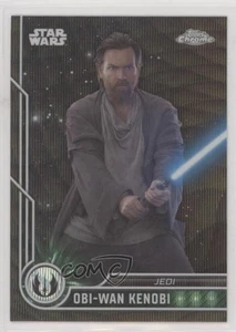 2023 Chrome Star Wars Black Wave Refractor Ewan McGregor as Obi-Wan Kenobi 0s3p - Bild 1 von 3
