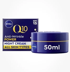 NIVEA Q10 Power Anti-Falten + Straffende Revitalisierende Nachtcreme - 50 ml - Bild 1 von 1