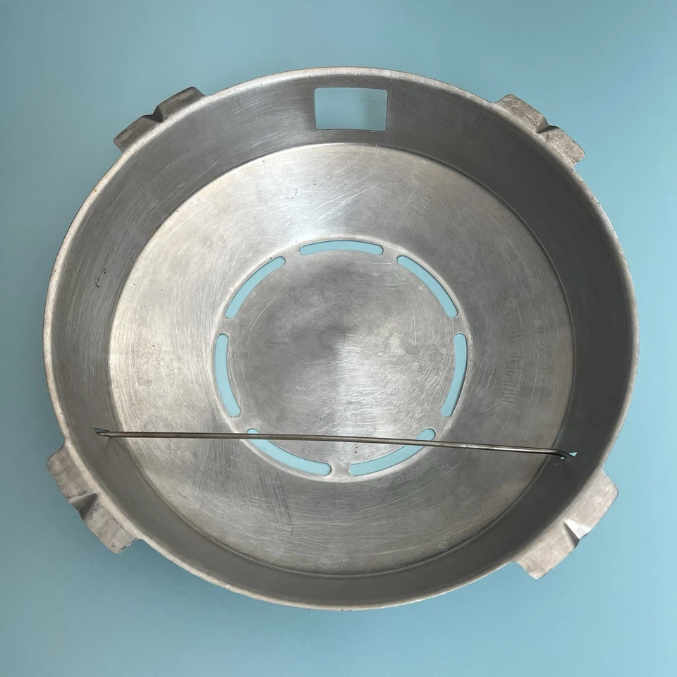 Vtg Rival Indoor Crock Grill Replacement Aluminum Drip Pan OEM 5730 5740 5750 - Image 1 of 4