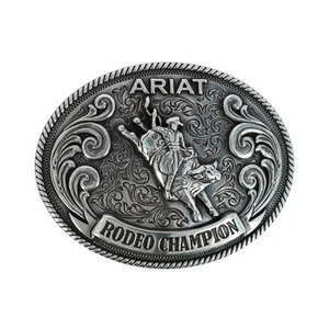 ARIAT Kid's Rodeo Champion Belt Buckle - Picture 1 of 4