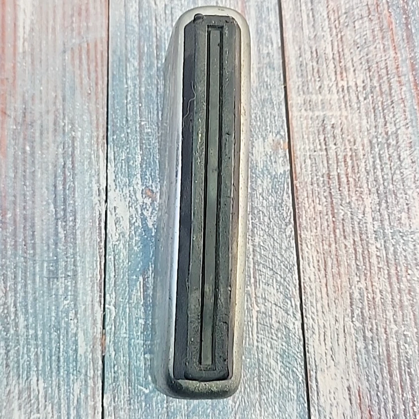 Lincoln Town Car 1979 LH cromado con protector de parachoques trasero de plástico negro Overrider OEM Foto 1 de 4