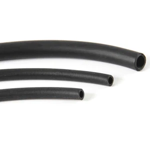ID 2-25mm x OD 4-31mm High Temp Sealing Hose Soft Tube Fluorine Rubber Black - Picture 1 of 5