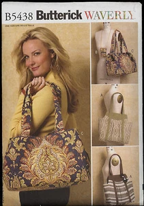 UNC Bolso de Mano Forrado Waverly Estuche para Teléfono Celular Butterick 5438 Patrón Hombro Mano - Imagen 1 de 2