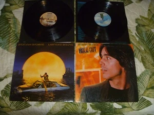 LOT 4 VINYL LP ALBUM 80s ROCK JACKSON BROWNE HOLD OUT Pretender VG++ LYRICS More - Picture 1 of 16