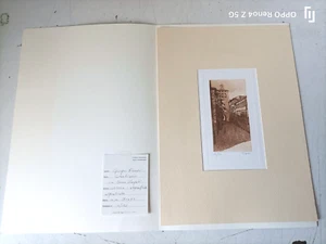 GIORGIO FERRARI - RADIERUNG - "SCANDIANO" - Bild 1 von 8