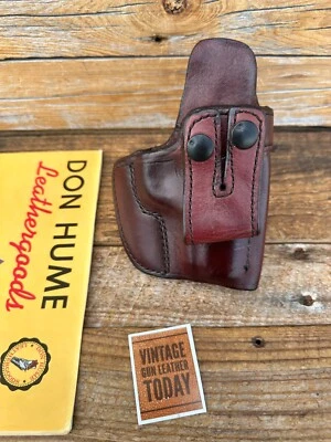 Vintage Don Hume PCCH Brown Leather IWB Holster for KAHR K40 - Image 1 of 2