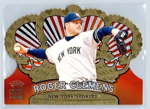 2000 Pacific Crown Royale #93 Roger Clemens Goldfolie gestanzte Karte kostenloser Versand - Bild 1 von 2