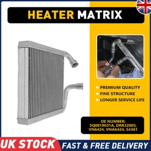 5Q0819031A Heater Matrix For VW Golf Passat Tiguan Skoda Octavia Karoq Audi TT - Picture 1 of 10