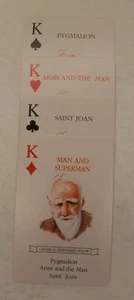 George Bernard Shaw (berühmter Autor) Sammelkarten Spielkarten - Bild 1 von 1