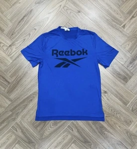 Reebok Pullover Crew Neck Blue Sports T Shirt Women’s S - Picture 1 of 6
