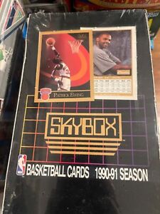 1990-91 Skybox Series 1 NBA FACTORY SEALED WAX BOX New 36 Packs MICHAEL JORDAN