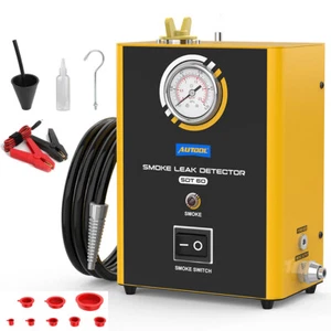 Portable Automotive EVAP Smoke Machine Fuel Pipe Leak Detector Built-in Air Pump - Picture 1 of 17