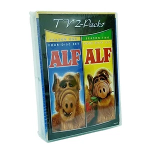 ALF TV 2-Pack Seasons One And Two Vintage 8-Disc DVD Set New Sealed - Picture 1 of 6