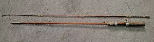 Nice Phillipson Pacemaker "Chuck Kaster" "1946" 2 Pc Bamboo Fishing Casting Rod - Picture 1 of 11