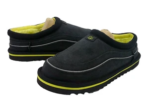 UGG TASMAN CALI WAVE ALL GENDER HAUSSCHUHE WILDLEDER SCHWARZ US HERREN 6/DAMEN 7 - Bild 1 von 5