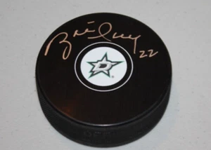 DALLAS STARS #22 BRETT HULL Autographed SIGNED Puck HOF JSA - Picture 1 of 2