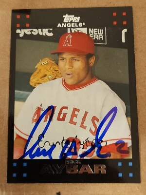 Erick Aybar Signed 2007 Topps Update #137  - Image 1 of 2