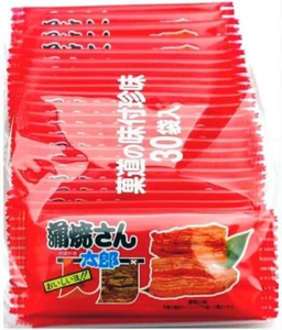 Japanese Famous Snack KABAYAKISAN TARO Jerky Food Dagashi 30 pieces - Picture 1 of 1