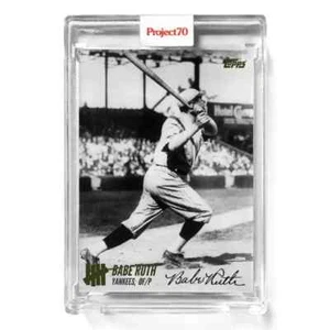 Tarjeta Topps Project70® 2021 593 Babe Ruth de UNDEFEATED - ¡Envío gratuito! - Imagen 1 de 2