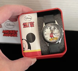 Orologio Disney TOPOLINO MK1301 Accutime Unisex Cinturino Acciaio Nero - Foto 1 di 13