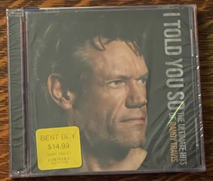 SEALED CD~ RANDY TRAVIS~ 2009~ I TOLD YOU SO~ NEW OLD STOCK - Picture 1 of 7
