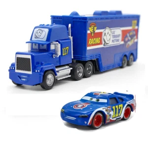 Disney Pixar Cars NO.117 LIL Torquey Pistongs Truck + Mini Car 1:55 Diecast Toys - Picture 1 of 6