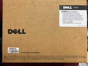 Dell 5350dn 2KMVD Tonerkassette 30.000 Seiten schwarz offene Box Original - Bild 1 von 1