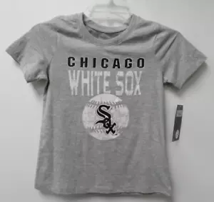 Girls Chicago White Sox Shirt Gray Size M 7/8 NWT - Picture 1 of 5