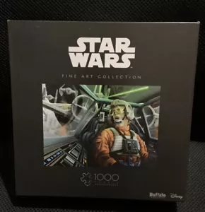 DISNEY STAR WARS FINE ART COLLECTION 1000 PCS PUZZLE SIZE 26.75 X 19.75” - Picture 1 of 2